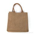 Retro Sen Jute Handbag Shopping Bag Gift Bag Customizable LOGO Waterproof Burlap Jute Bag